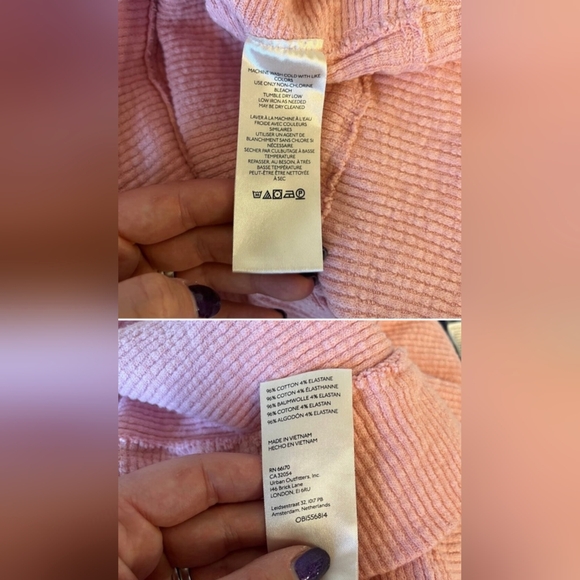 WE THE FREE* Casey tunic pullover sweater top long sleeve mock neck ribbed cotto - Picture 6 of 15